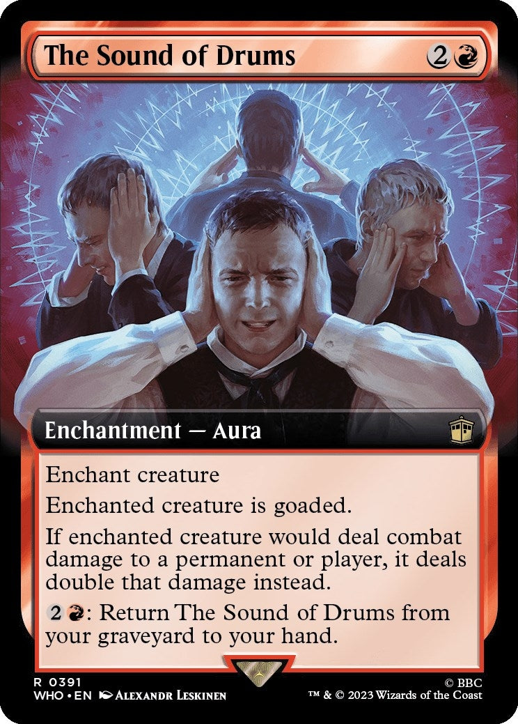 Image for The Sound of Drums (Extended Art) (391) (Universes Beyond: Doctor Who) - Magic: The Gathering
