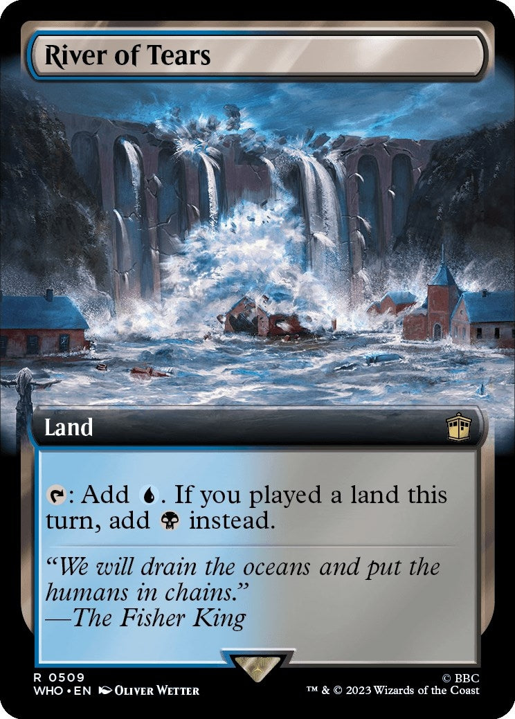Image for River of Tears (Extended Art) (509) (Universes Beyond: Doctor Who) - Magic: The Gathering