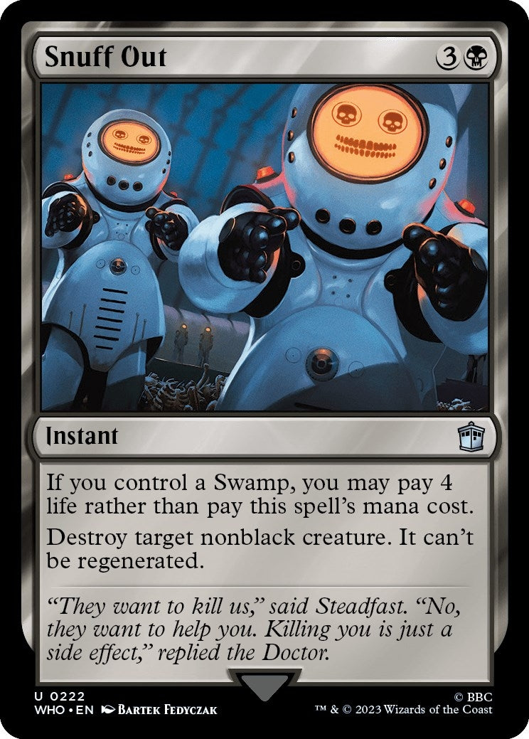 Image for Snuff Out (222) (Universes Beyond: Doctor Who) - Magic: The Gathering