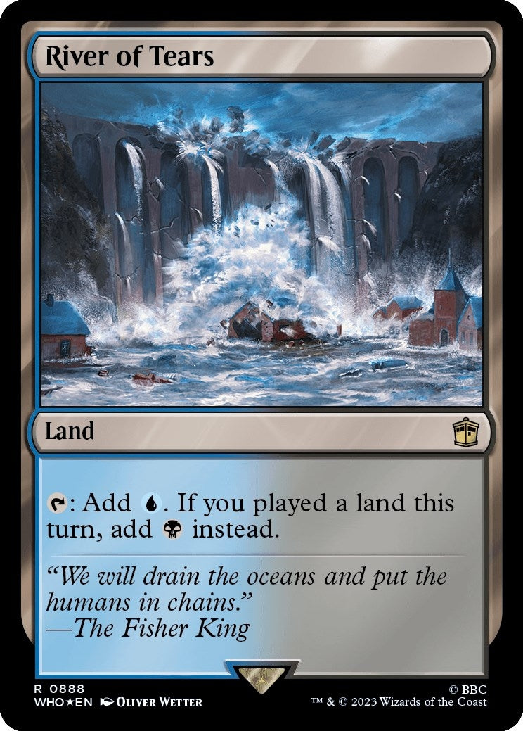 Image for River of Tears (Surge Foil) (888) (Universes Beyond: Doctor Who) - Magic: The Gathering