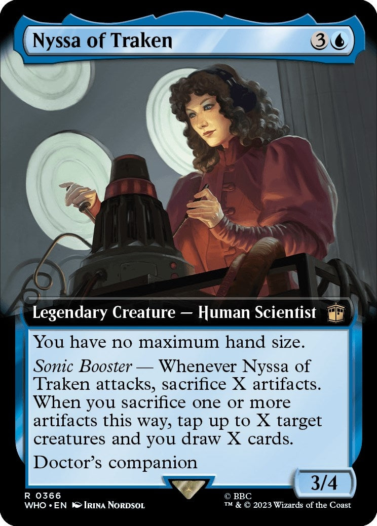 Image for Nyssa of Traken (Extended Art) (366) (Universes Beyond: Doctor Who) - Magic: The Gathering