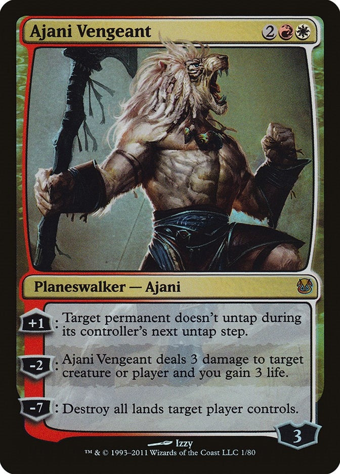 Image for Ajani Vengeant (1) (Duel Decks: Ajani vs. Nicol Bolas) - Magic: The Gathering