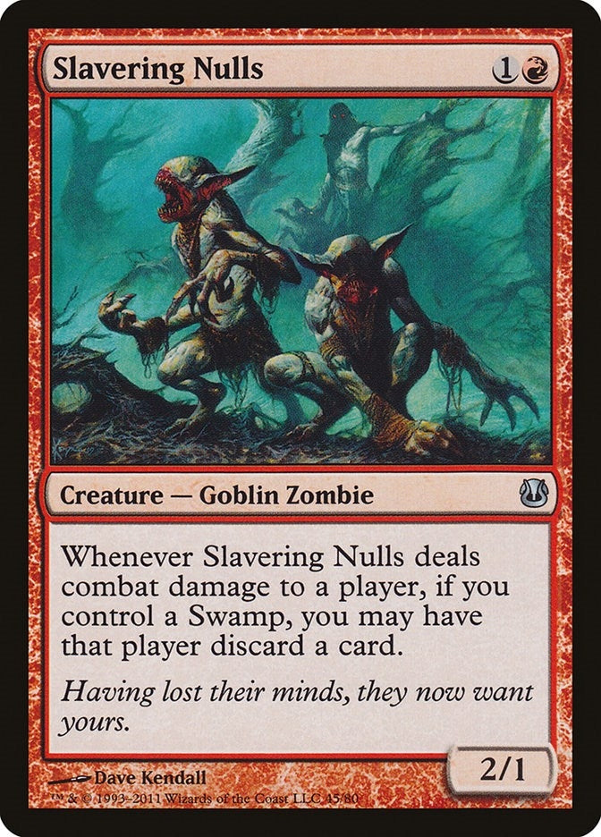 Image for Slavering Nulls (45) (Duel Decks: Ajani vs. Nicol Bolas) - Magic: The Gathering