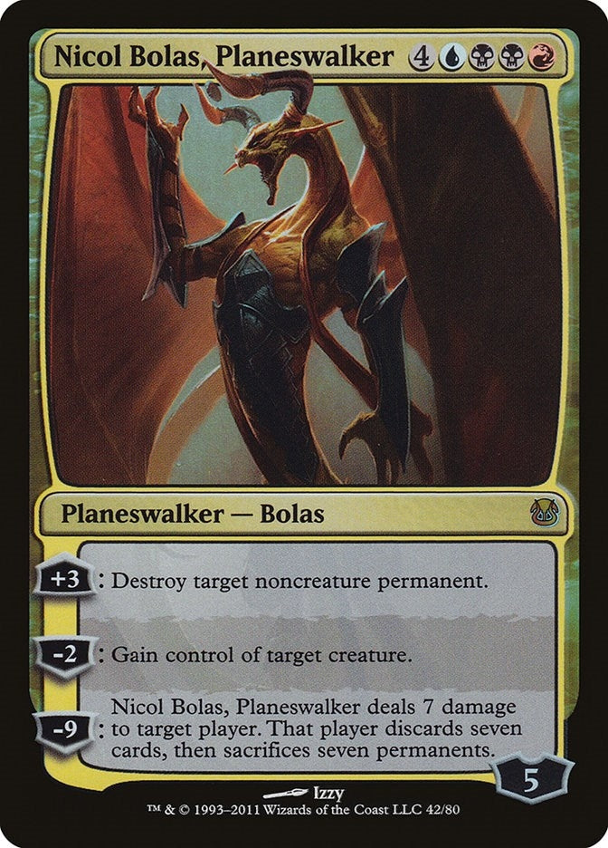 Image for Nicol Bolas, Planeswalker (42) (Duel Decks: Ajani vs. Nicol Bolas) - Magic: The Gathering