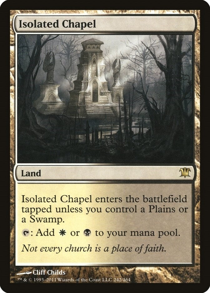 Image for Isolated Chapel (242) (Innistrad) - Magic: The Gathering