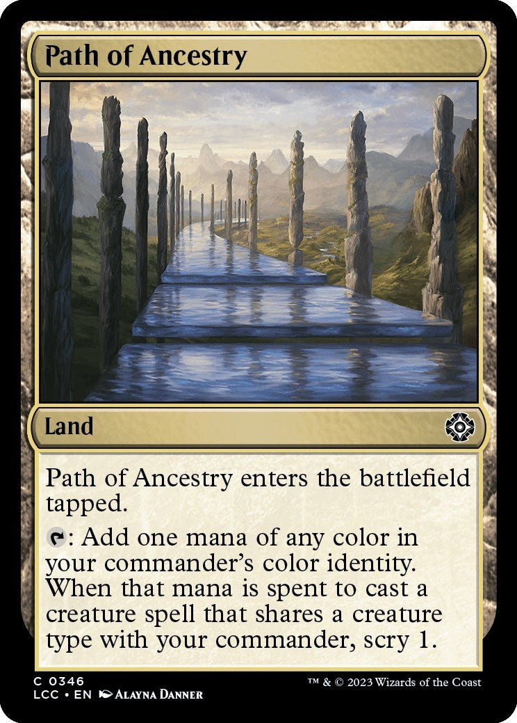 Image for Path of Ancestry (346) (Commander: The Lost Caverns of Ixalan) - Magic: The Gathering