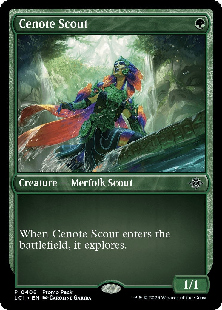 Image for Cenote Scout (408) (Promo Pack: The Lost Caverns of Ixalan) - Magic: The Gathering
