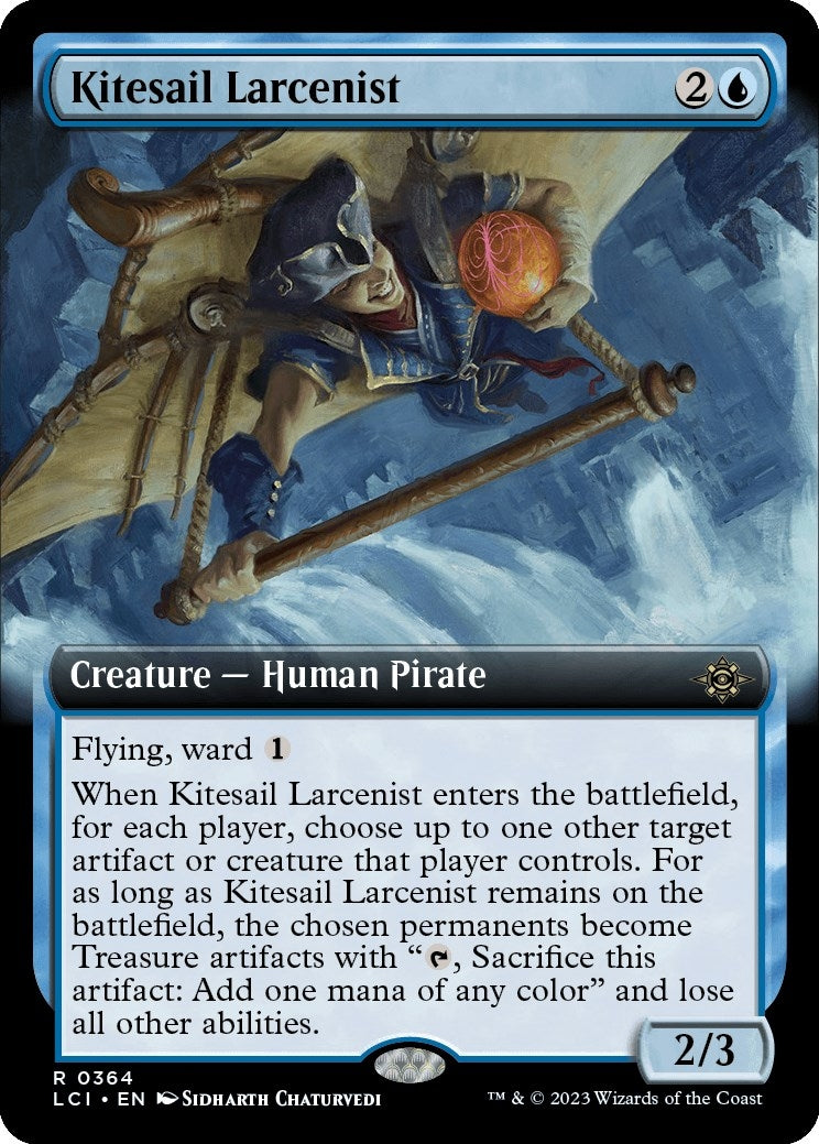 Image for Kitesail Larcenist (Extended Art) (364) (The Lost Caverns of Ixalan) - Magic: The Gathering
