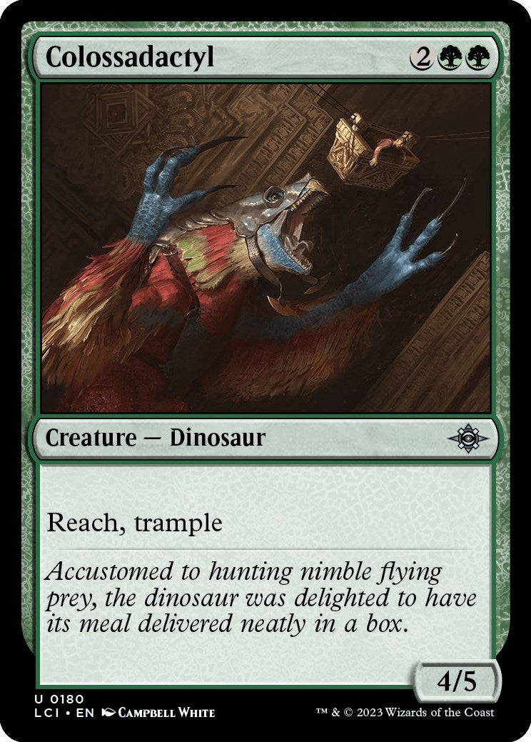 Image for Colossadactyl (180) (The Lost Caverns of Ixalan) - Magic: The Gathering