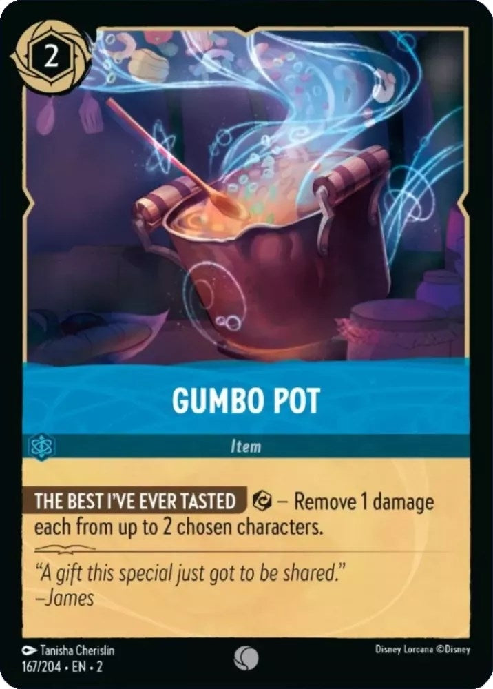 Image for Gumbo Pot (167/204) (Rise of the Floodborn) - Disney Lorcana