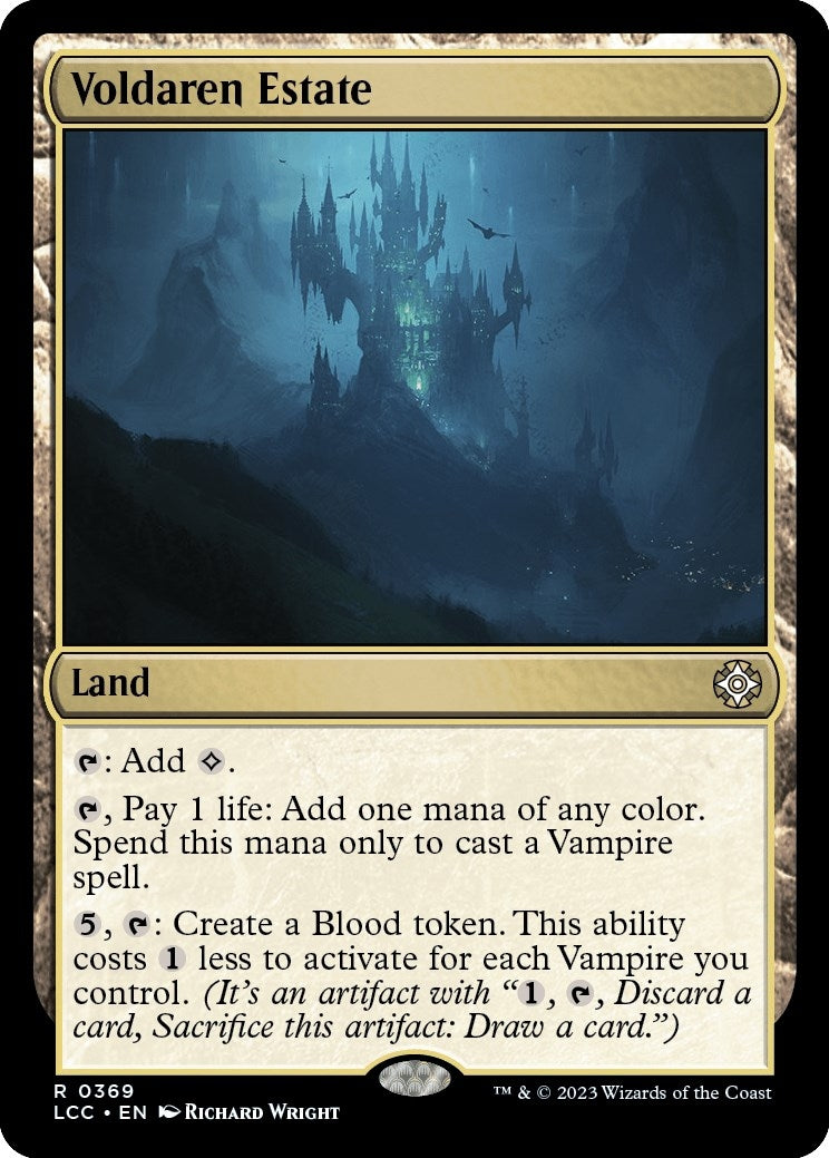Image for Voldaren Estate (369) (Commander: The Lost Caverns of Ixalan) - Magic: The Gathering