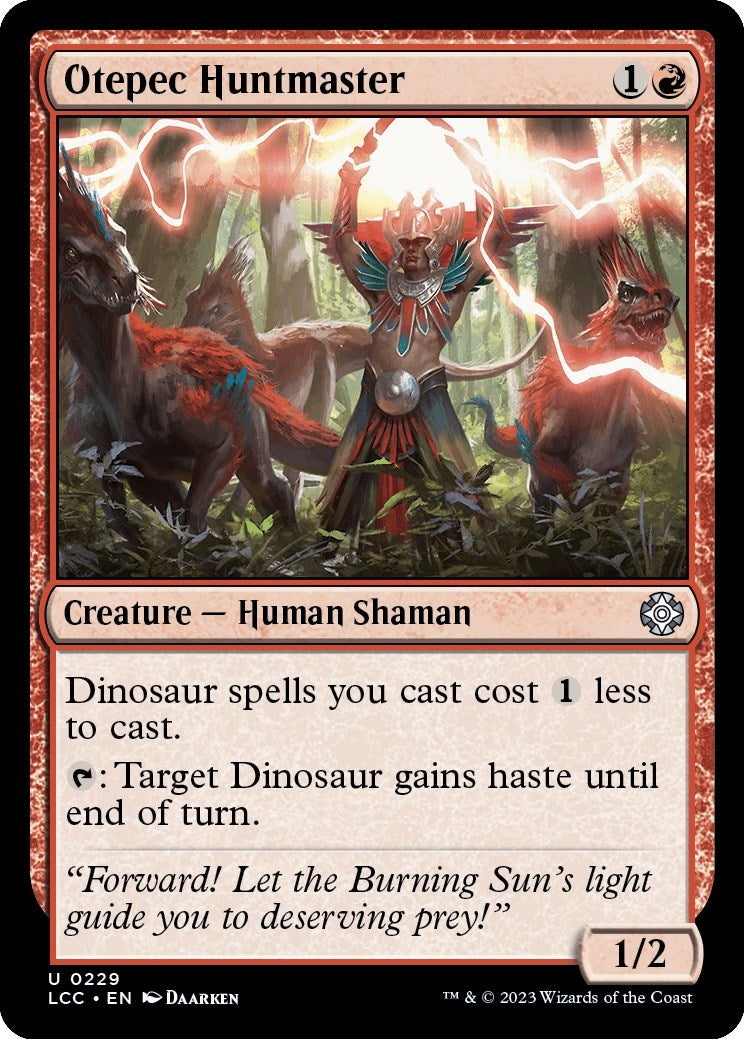 Image for Otepec Huntmaster (229) (Commander: The Lost Caverns of Ixalan) - Magic: The Gathering
