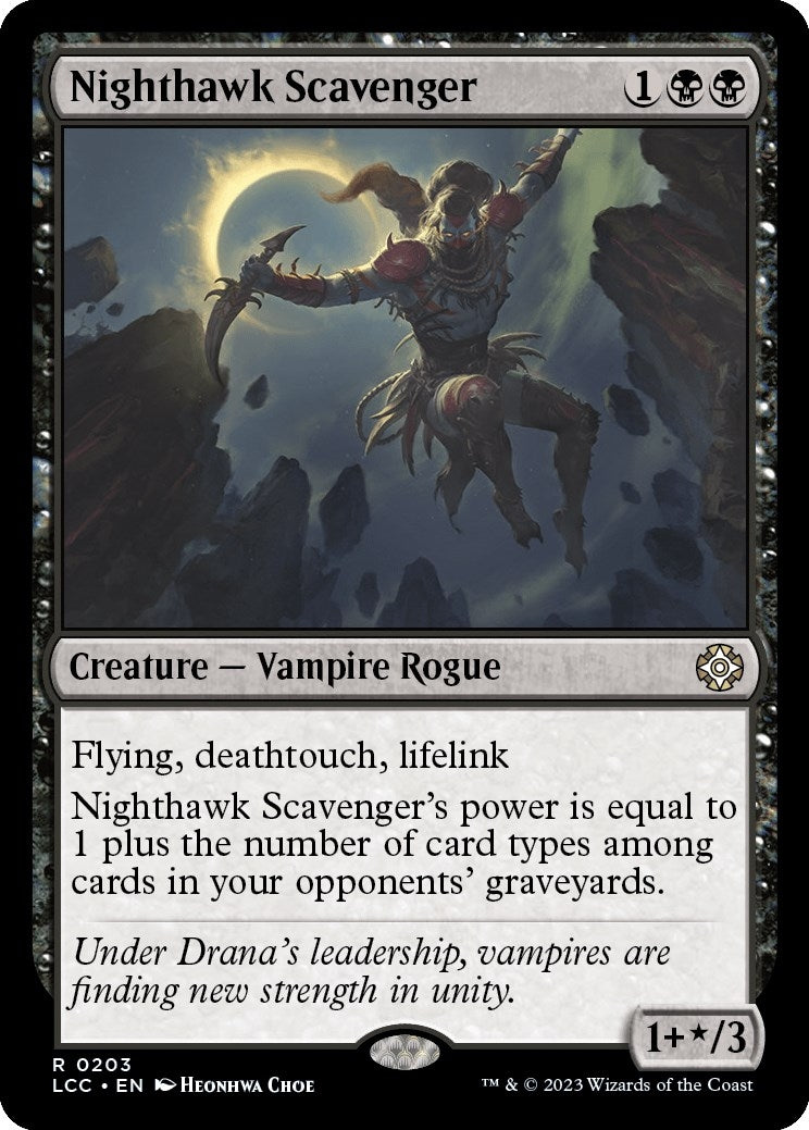 Image for Nighthawk Scavenger (203) (Commander: The Lost Caverns of Ixalan) - Magic: The Gathering