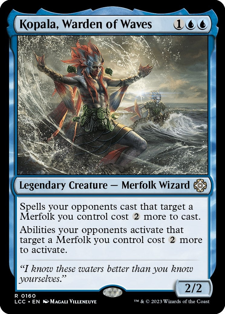 Image for Kopala, Warden of Waves (160) (Commander: The Lost Caverns of Ixalan) - Magic: The Gathering