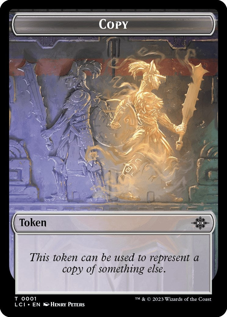 Image for Copy // Merfolk (0005) Double-Sided Token (1 // 5) (The Lost Caverns of Ixalan) - Magic: The Gathering