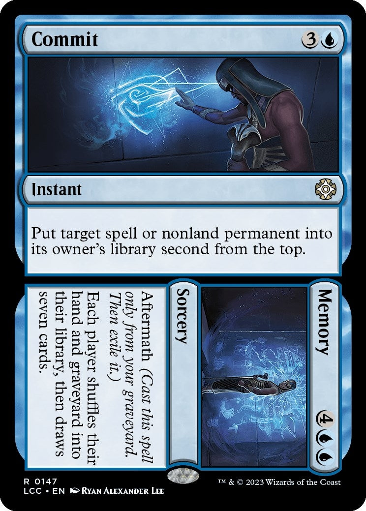 Image for Commit // Memory (147) (Commander: The Lost Caverns of Ixalan) - Magic: The Gathering