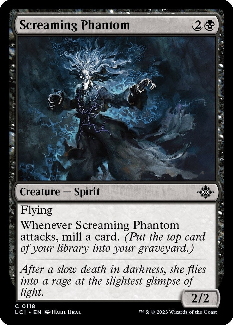 Image for Screaming Phantom (118) (The Lost Caverns of Ixalan) - Magic: The Gathering
