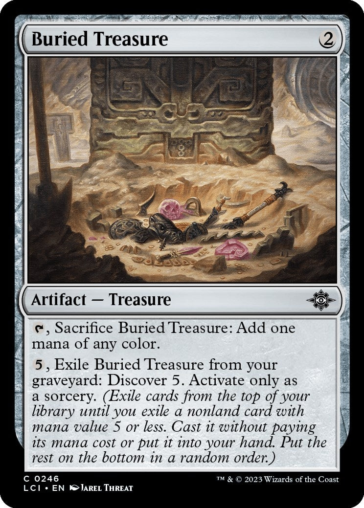 Image for Buried Treasure (246) (The Lost Caverns of Ixalan) - Magic: The Gathering