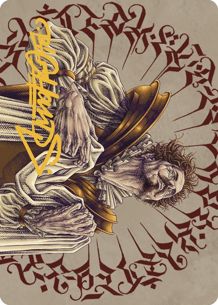 Image for Bartolome del Presidio Art Card (Gold-Stamped Signature) (49) (Art Series: The Lost Caverns of Ixalan) - Magic: The Gathering