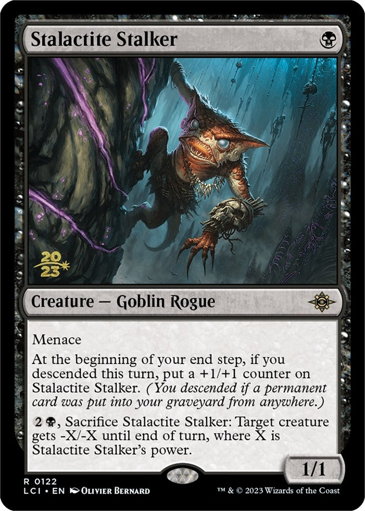 Image for Stalactite Stalker (122) (Prerelease Cards) - Magic: The Gathering
