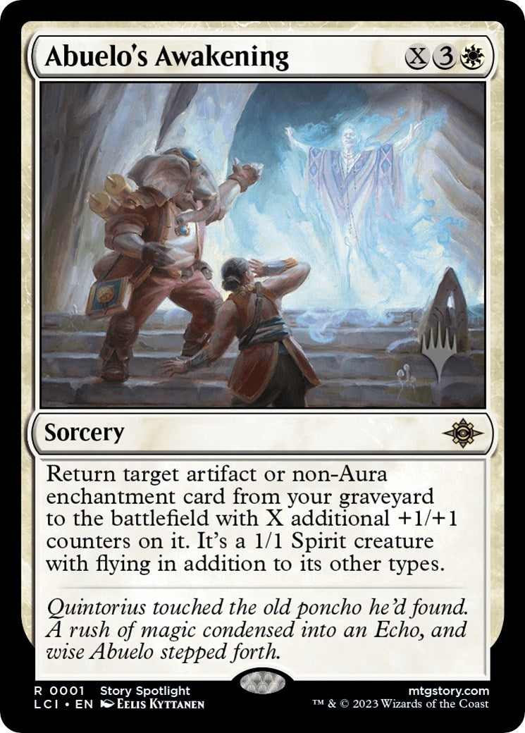 Image for Abuelo's Awakening (1) (Promo Pack: The Lost Caverns of Ixalan) - Magic: The Gathering
