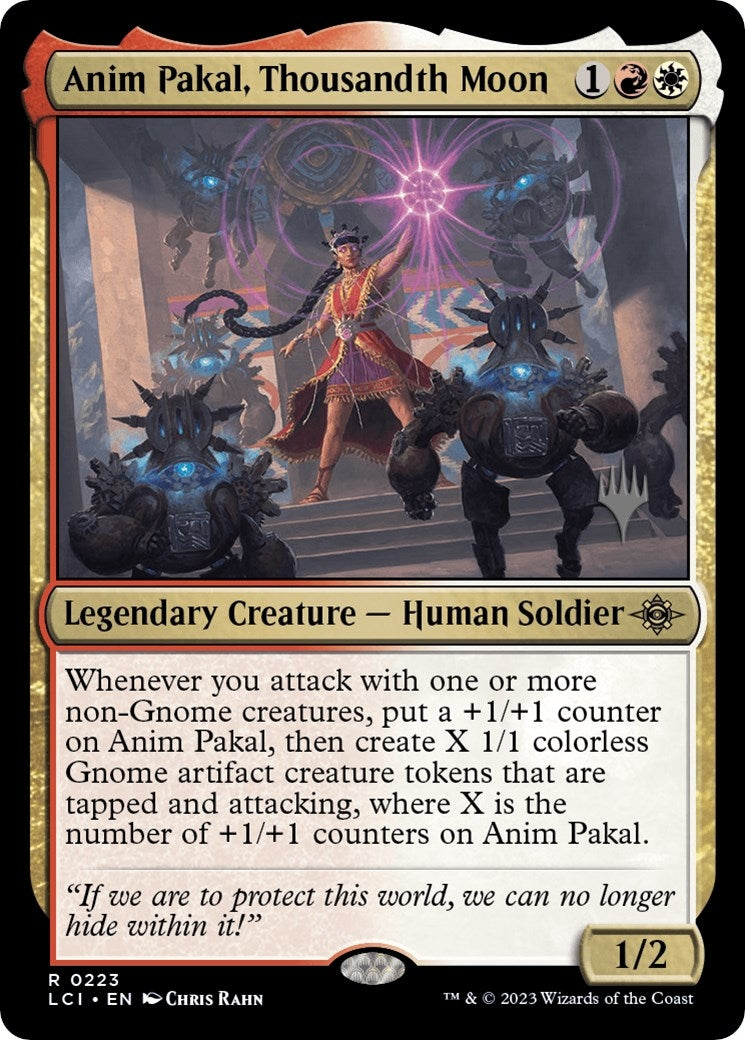 Image for Anim Pakal, Thousandth Moon (223) (Promo Pack: The Lost Caverns of Ixalan) - Magic: The Gathering