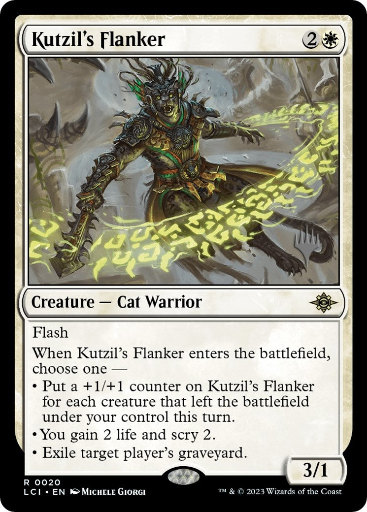 Image for Kutzil's Flanker (20) (Promo Pack: The Lost Caverns of Ixalan) - Magic: The Gathering