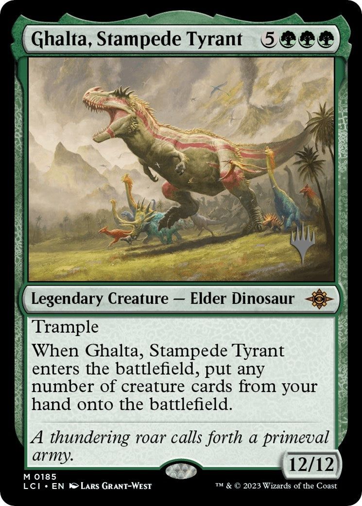 Image for Ghalta, Stampede Tyrant (185) (Promo Pack: The Lost Caverns of Ixalan) - Magic: The Gathering
