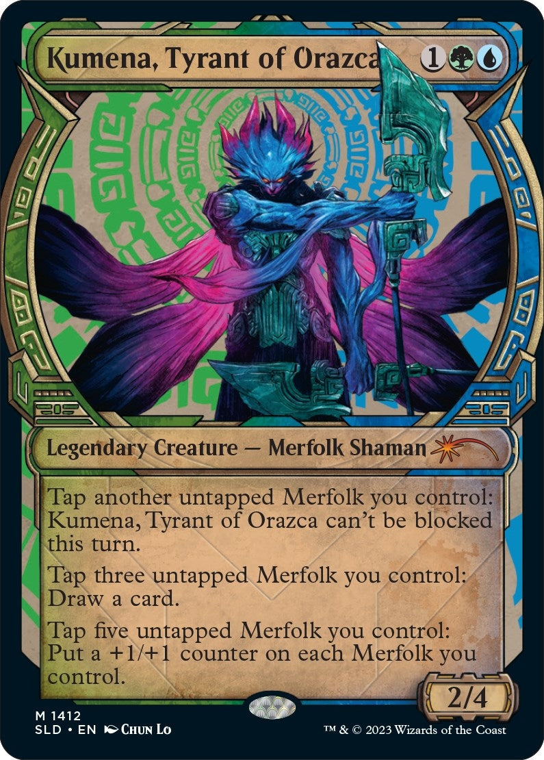 Image for Kumena, Tyrant of Orazca (1412) (Secret Lair Drop Series) - Magic: The Gathering