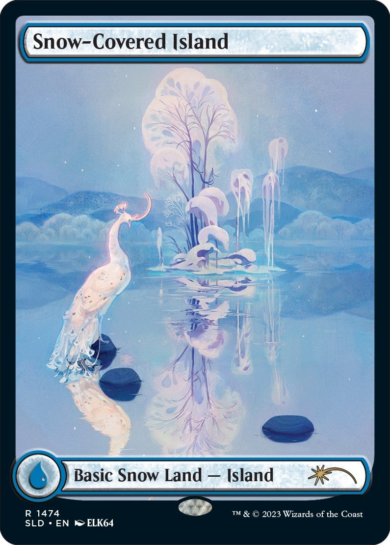 Image for Snow-Covered Island (1474) (1474) (Secret Lair Drop Series) - Magic: The Gathering