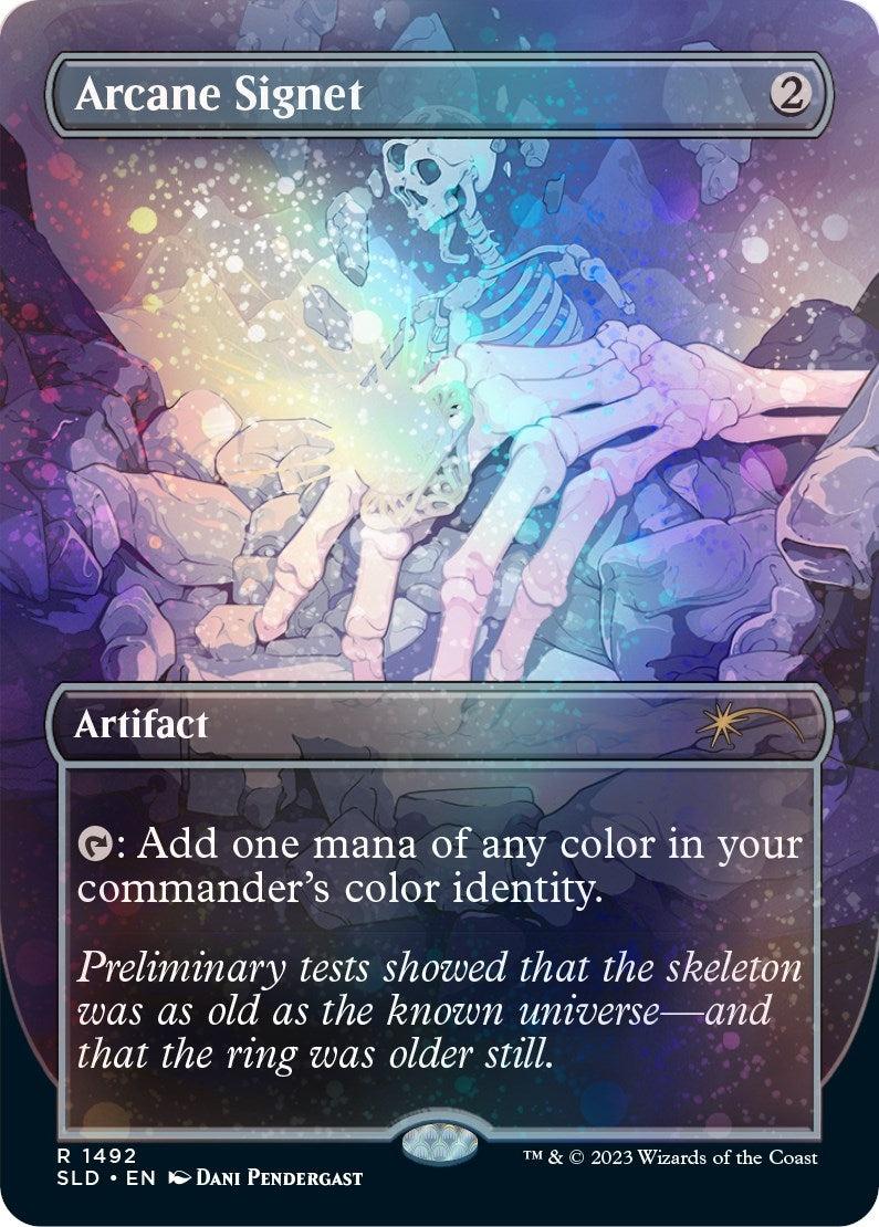 Image for Arcane Signet (1492) (Galaxy Foil) (1492) (Secret Lair Drop Series) - Magic: The Gathering