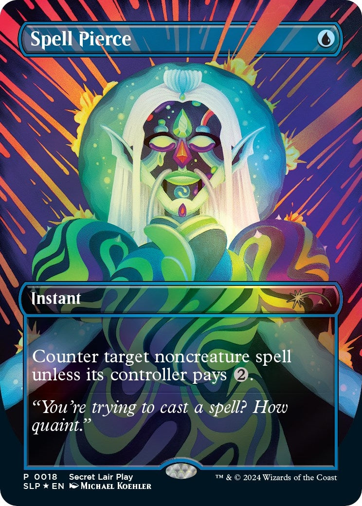 Image for Spell Pierce (18) (Secret Lair Showdown) - Magic: The Gathering