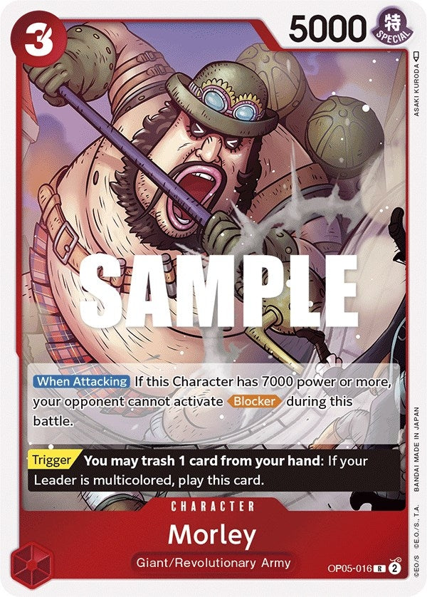 Image for Morley (OP05-016) (Awakening of the New Era) - One Piece Card Game