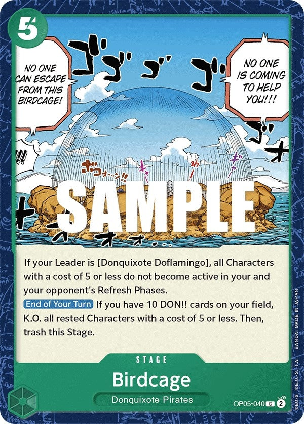 Image for Birdcage (OP05-040) (Awakening of the New Era) - One Piece Card Game