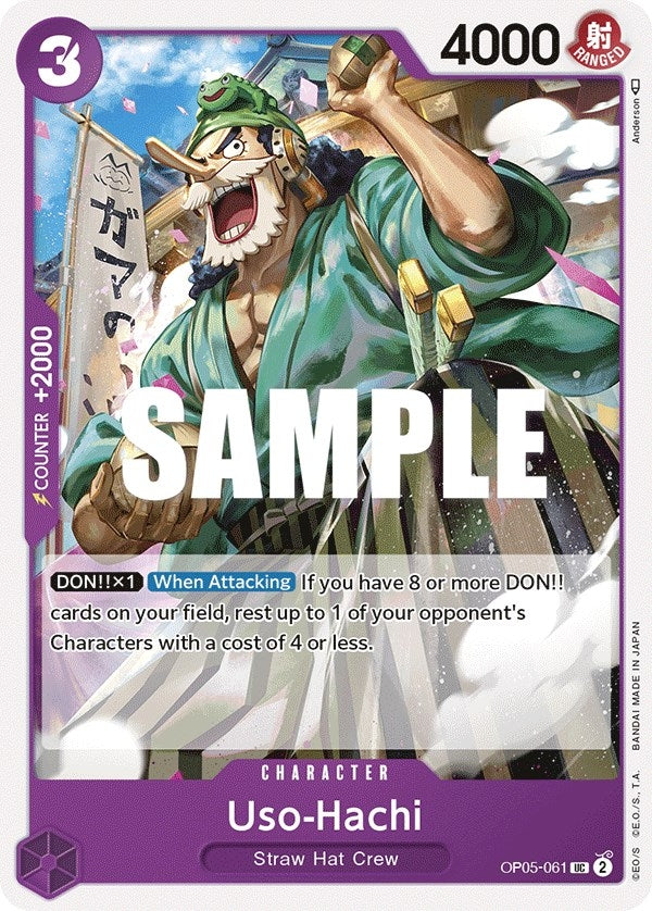 Image for Uso-Hachi (OP05-061) (Awakening of the New Era) - One Piece Card Game