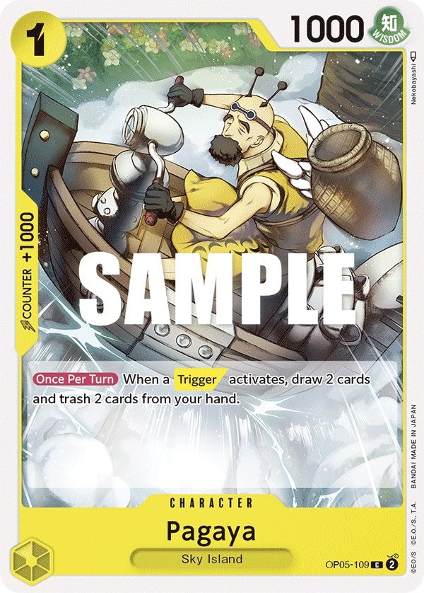 Image for Pagaya (OP05-109) (Awakening of the New Era) - One Piece Card Game