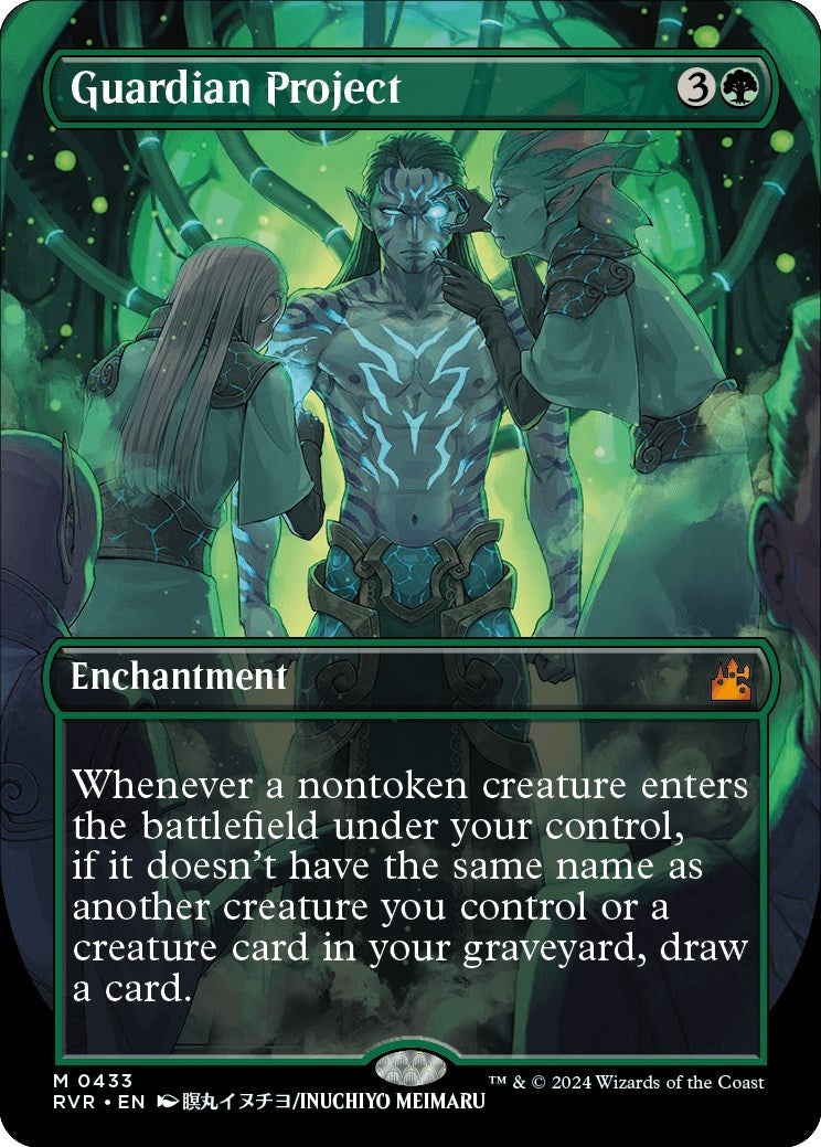 Image for Guardian Project (Anime Borderless) (433) (Ravnica Remastered) - Magic: The Gathering