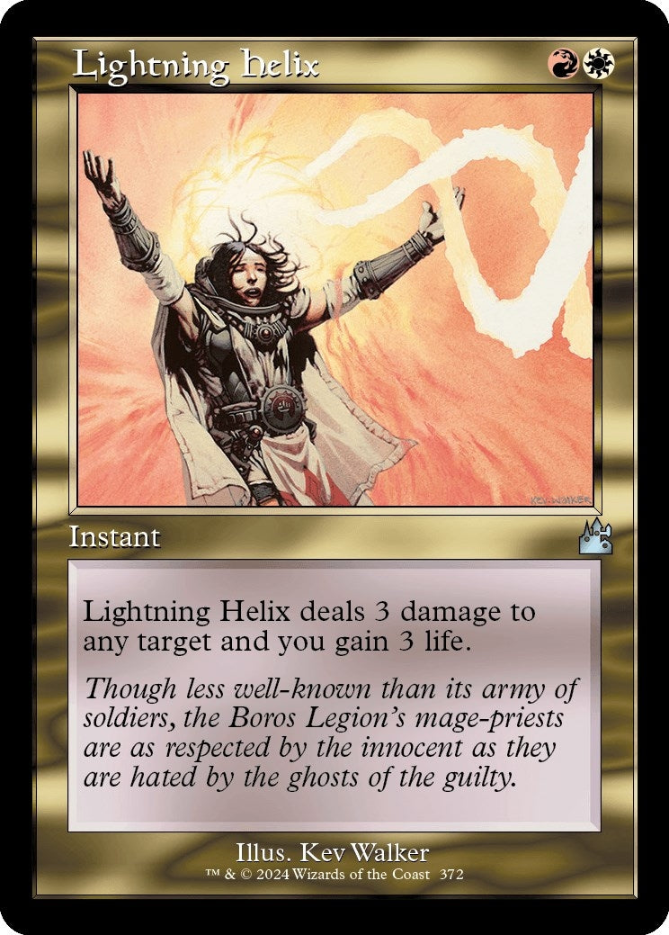 Image for Lightning Helix (Retro Frame) (372) (Ravnica Remastered) - Magic: The Gathering