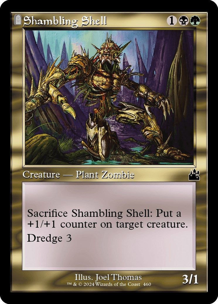 Image for Shambling Shell (Retro Frame) (460) (Ravnica Remastered) - Magic: The Gathering