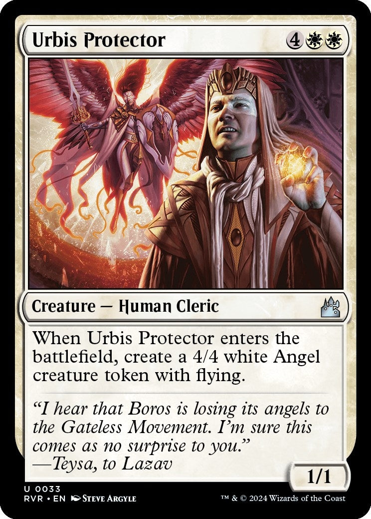 Image for Urbis Protector (33) (Ravnica Remastered) - Magic: The Gathering