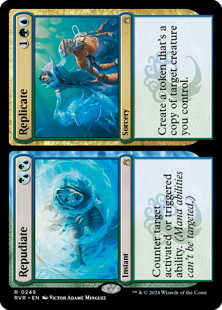 Image for Repudiate // Replicate (249) (Ravnica Remastered) - Magic: The Gathering