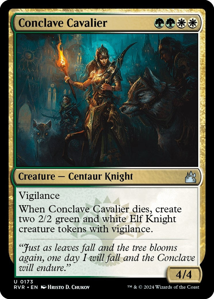 Image for Conclave Cavalier (173) (Ravnica Remastered) - Magic: The Gathering