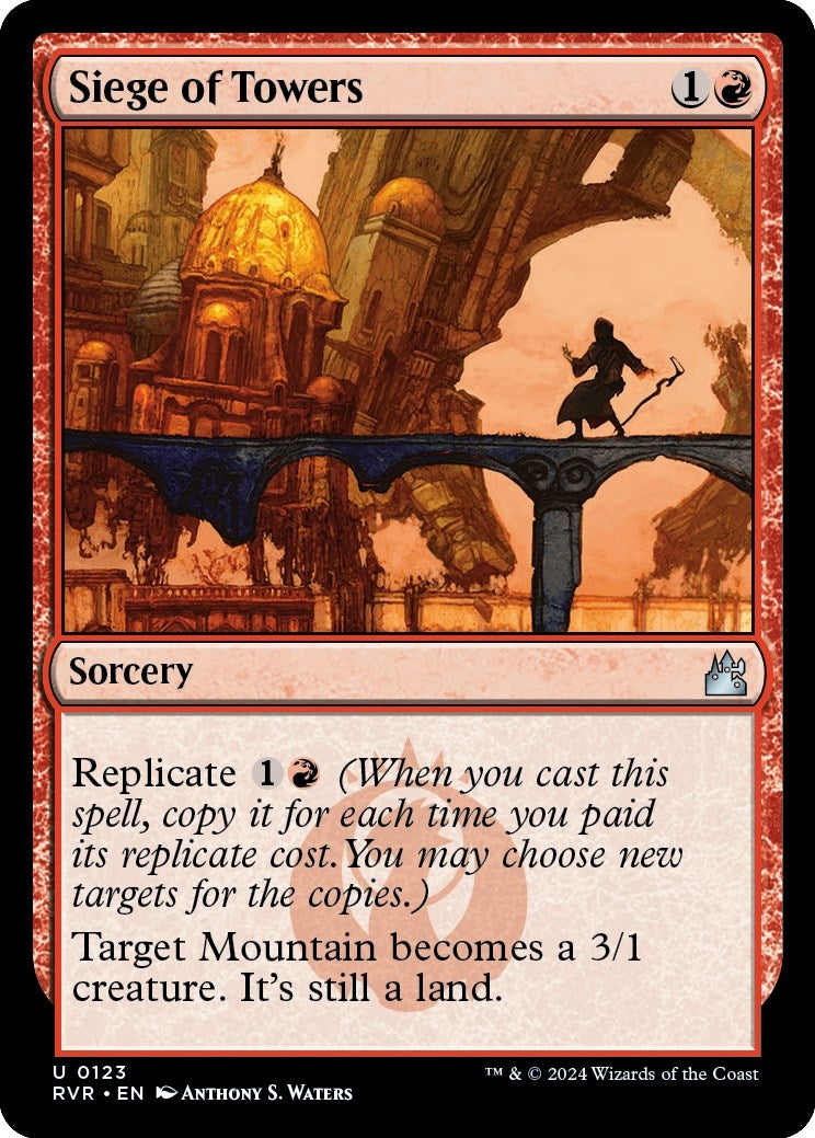 Image for Siege of Towers (123) (Ravnica Remastered) - Magic: The Gathering