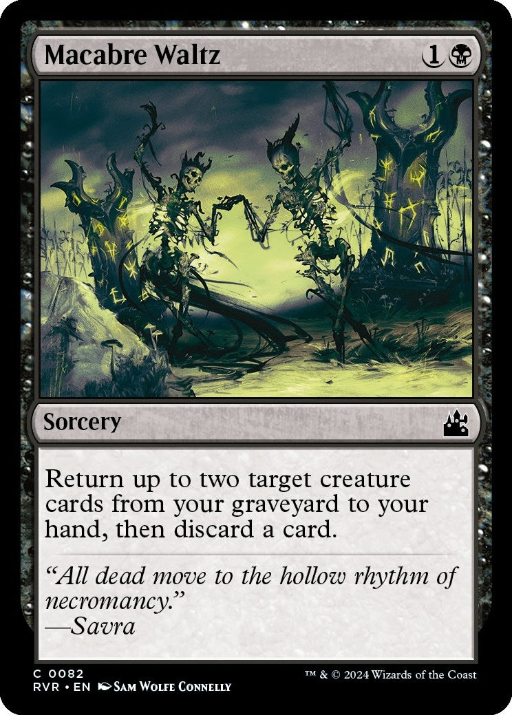 Image for Macabre Waltz (82) (Ravnica Remastered) - Magic: The Gathering