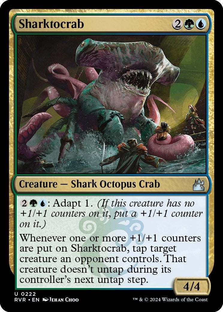 Image for Sharktocrab (222) (Ravnica Remastered) - Magic: The Gathering