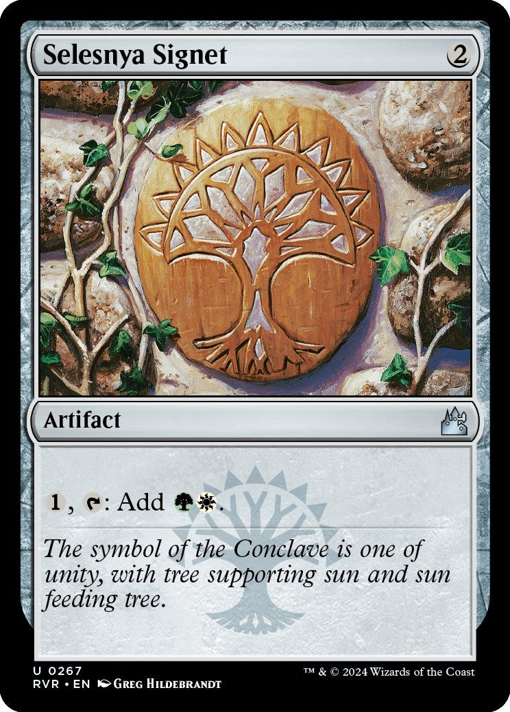 Image for Selesnya Signet (267) (Ravnica Remastered) - Magic: The Gathering