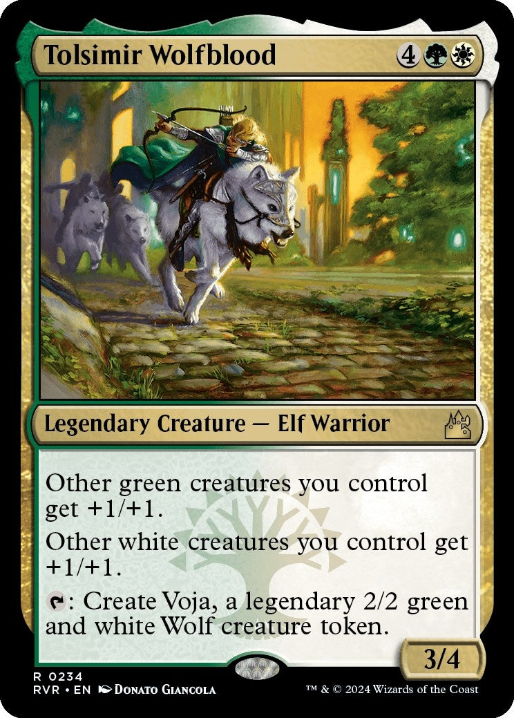 Image for Tolsimir Wolfblood (234) (Ravnica Remastered) - Magic: The Gathering