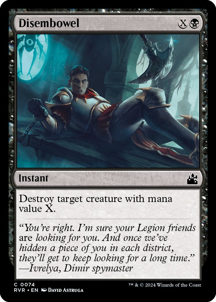 Image for Disembowel (74) (Ravnica Remastered) - Magic: The Gathering
