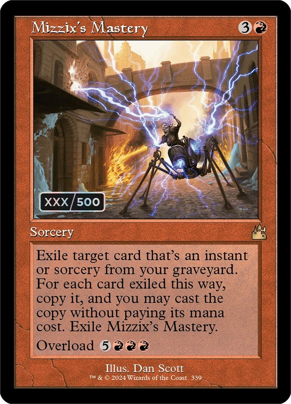 Image for Mizzix's Mastery (Retro Frame) (Serial Numbered) (339) (Ravnica Remastered) - Magic: The Gathering