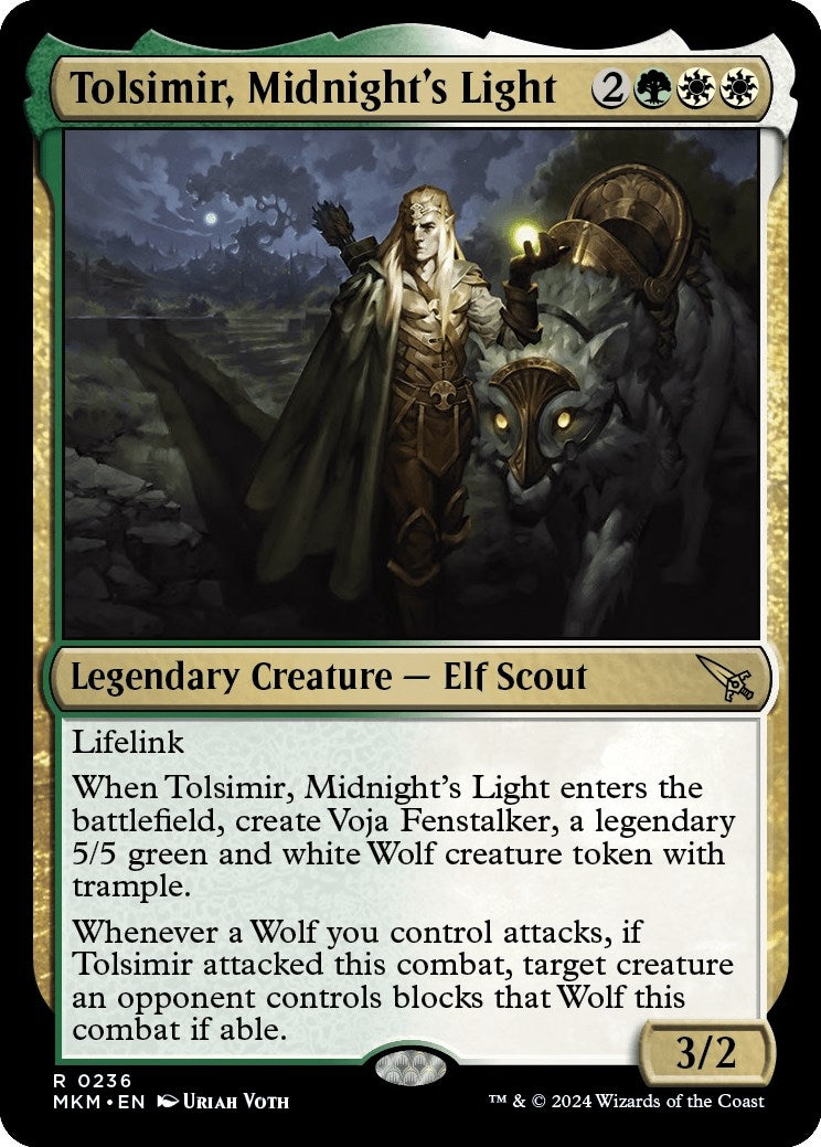 Image for Tolsimir, Midnight's Light (236) (Murders at Karlov Manor) - Magic: The Gathering